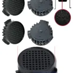 Miele Fridge Odor Carbon Filter Pack of 4 – Fits KWNS28462E