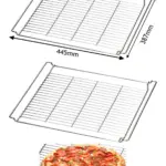 Miele Oven Baking & Roasting Rack – HBBR71 Heavy‑Duty Shelf