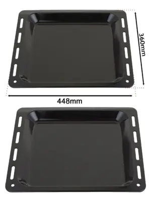 Miele Oven Baking Tray Enamel Pan 448 x 360 mm, 25 mm Deep