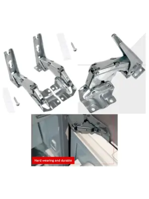 Miele Refrigerator Door Hinge Pair 5x41.5mm – Fits Models 3306/3702/3307/3703
