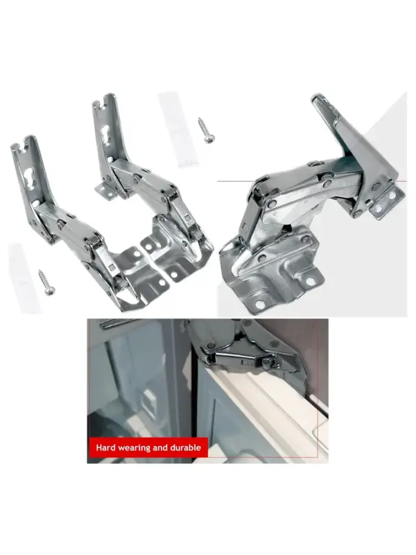 Miele Refrigerator Door Hinge Pair 5x41.5mm – Fits Models 3306/3702/3307/3703