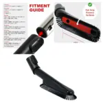 Miele Swivel Soft Brush for C1-C3 & S1-S8 Vacuums – Multi‑Angle