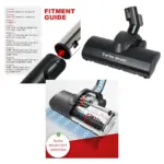 Miele Turbo Floor Tool for S2110/S2111 – Red Turbine Brush