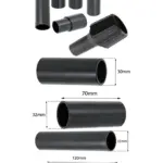 Miele Vacuum Dust Extraction Adapter for Sander & Planer – 26‑38mm