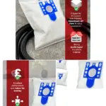 Miele Vacuum Filter Bags 4-Pack for S2111/S5211/C2 Blizzard Pet Hair