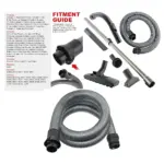 Miele Vacuum Hose Extension Kit – Bent End Rod for C1-C3 & S4000-5000