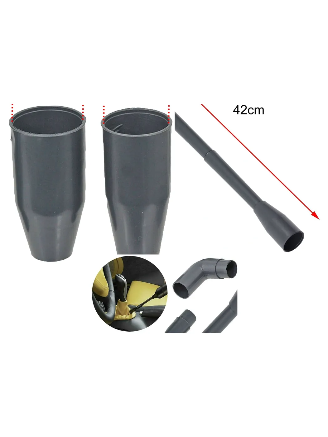 Miele Vacuum Mini Tool Kit 35mm PC Attachments for Desk & Car