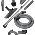 Miele Vacuum Telescopic Wand & Tool Kit – Curved Handle, 1.7m, Silver