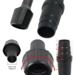 Milwaukee Dust Port Adapter for Vacuum Hose Fits 32/35/38 mm Sanders