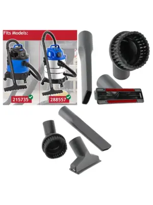 Mini 20L Vacuum Wet/Dry Nozzle Kit – 35mm Set for Wickes