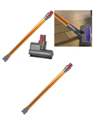 Mini Motorized Turbine Brush for Dyson V10/V11 + Orange Wand Tube