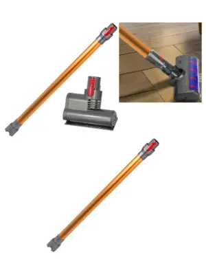 Mini Motorized Turbine Brush for Dyson V7 SV11 + Orange Wand Tube