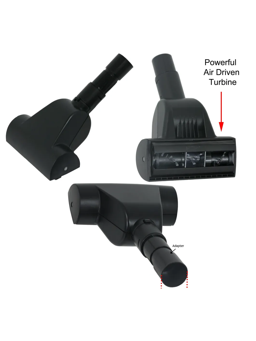 Mini Turbo Brush 35mm for Miele STB 101 Upholstery, Carpet, Pet Hair