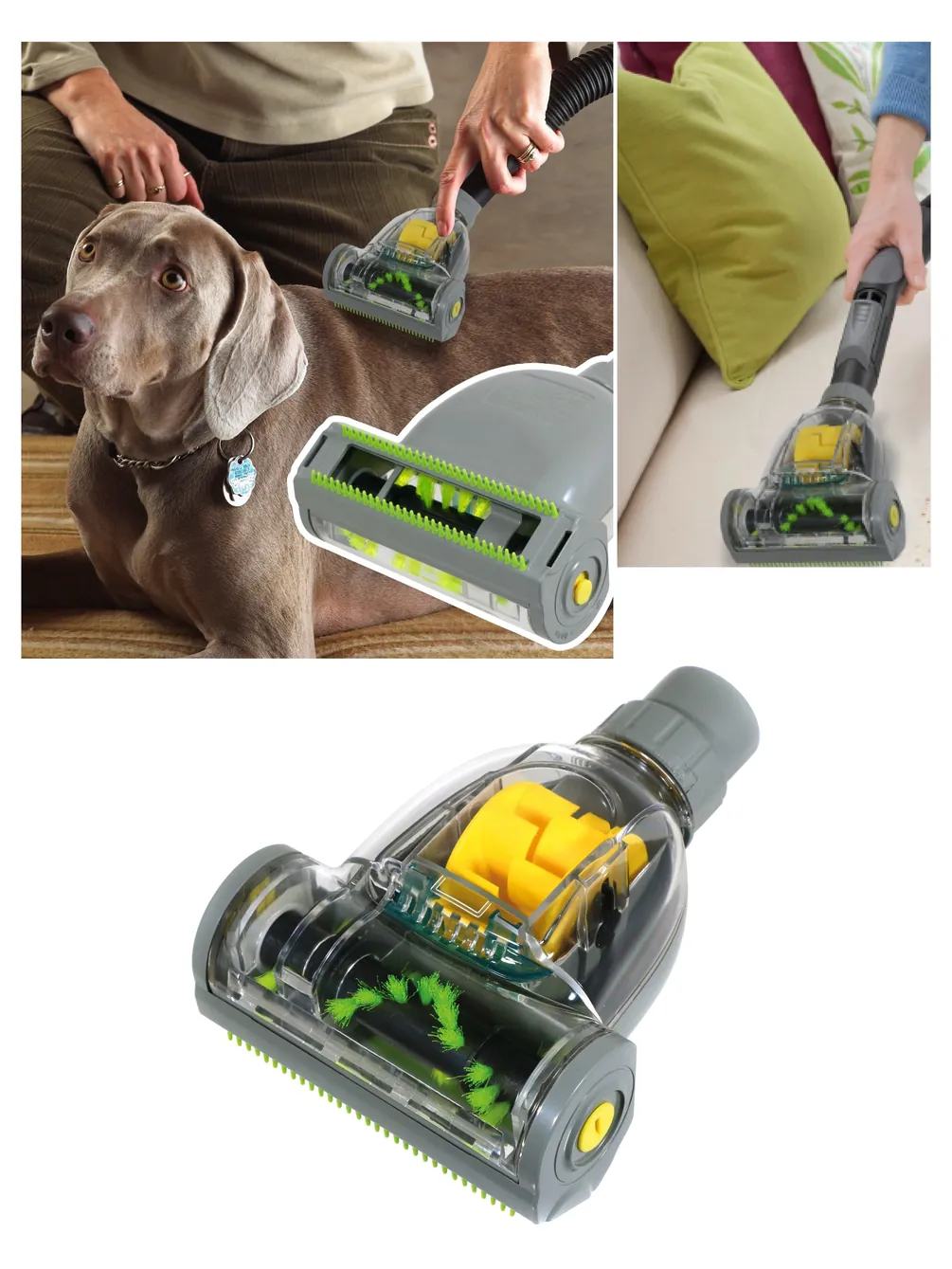 Mini Turbo Brush for Vax Vacuums – 32mm Pet Hair & Debris Floor Tool