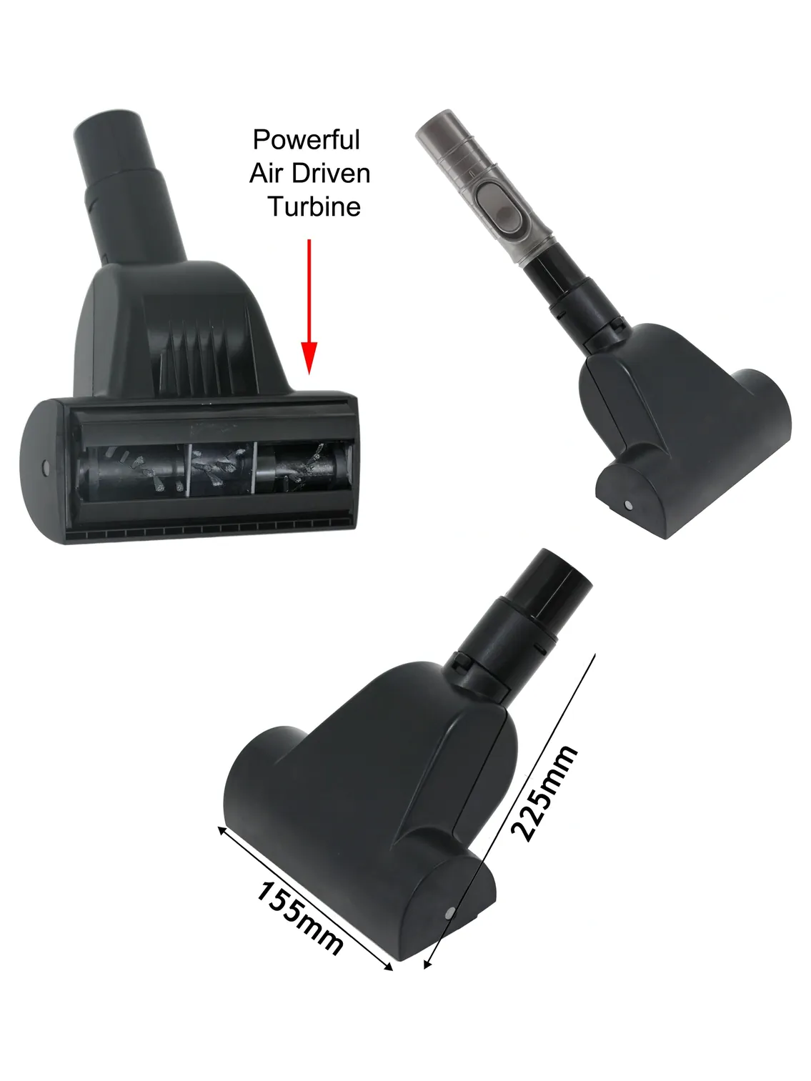 Mini Turbo Brush Tool for Dyson DC05-DC19 Vacuum Cleaners