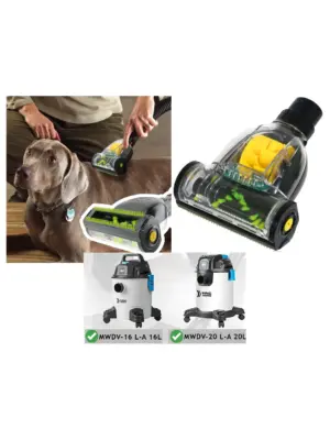 Mini Turbo Vacuum Brush for MacAllister MWDV-16/20