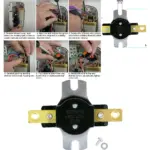 MIRA Elite Shower Switch with Thermal Cut Out Fuse TOC 1736.436