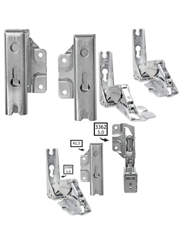Moffat MUF510/MUL514 Integrated Door Hinge Pair – Left & Right