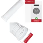 Montpellier 1.7m Dryer Vent Hose – 94mm External Air Pipe