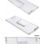 Montpellier 460×160 mm Freezer Drawer Front Panel – Model MBUF300