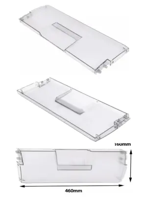 Montpellier 460×160 mm Freezer Drawer Front Panel – Model MBUF300
