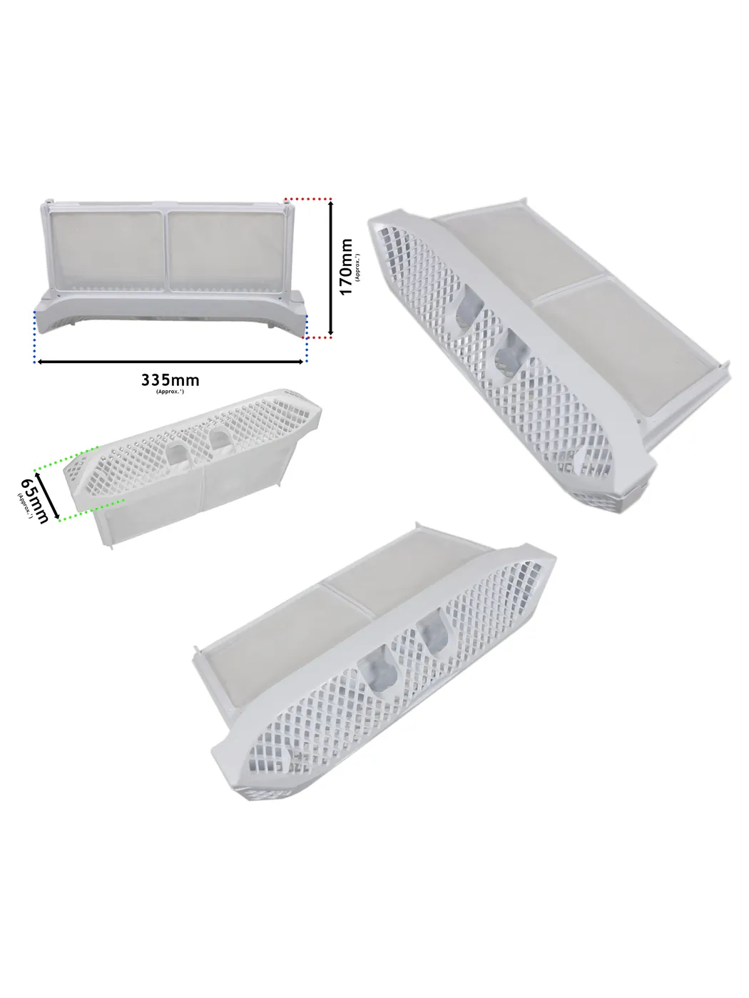 Montpellier Dryer Lint Filter – Fits MCD7W, MCSD7K, MTDC8S