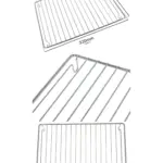 Montpellier Grill Grid Insert for MDF100K/MDF100S Oven Rack – 320×245 mm