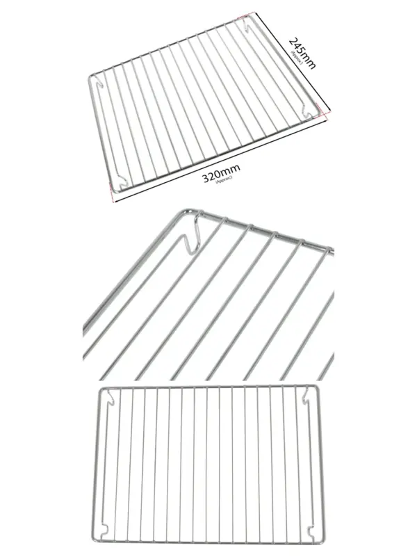 Montpellier Grill Grid Insert for MDF100K/MDF100S Oven Rack – 320×245 mm
