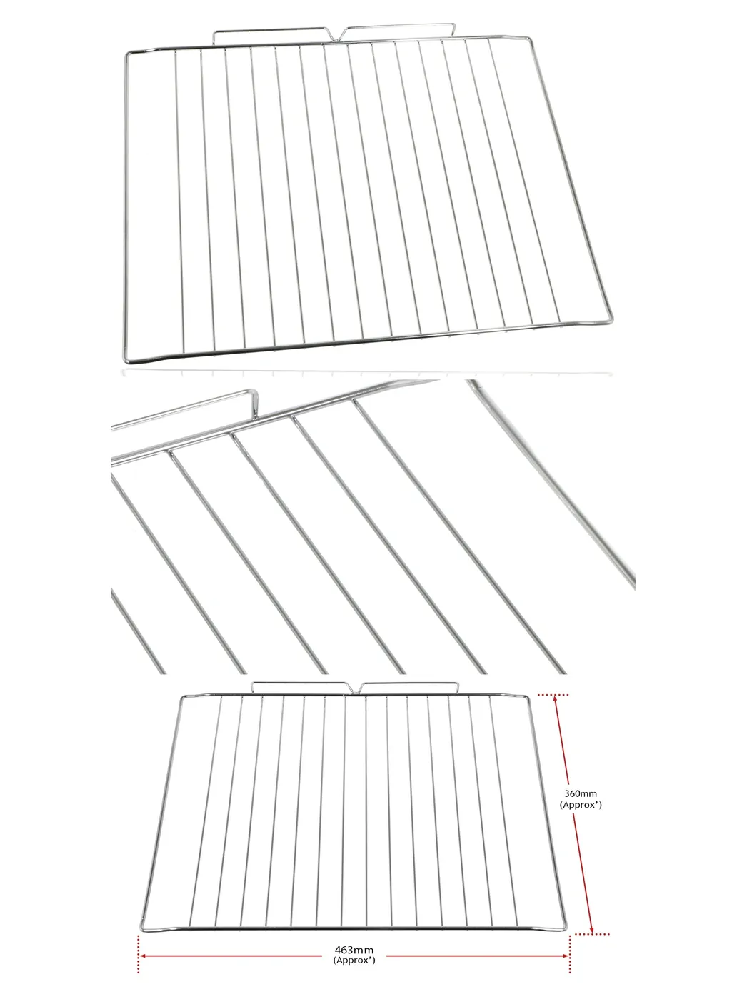 Montpellier Oven Wire Shelf 464×360 mm – Fits MDO70X, MDO90K & MDO90X
