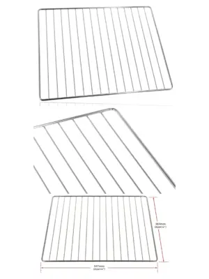 Montpellier Oven Wire Shelf Grill Rack – 447×364 mm
