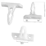 Montpellier Plastic Dryer Door Latch Pin for MTD30P MTDAD3P MVSD7W