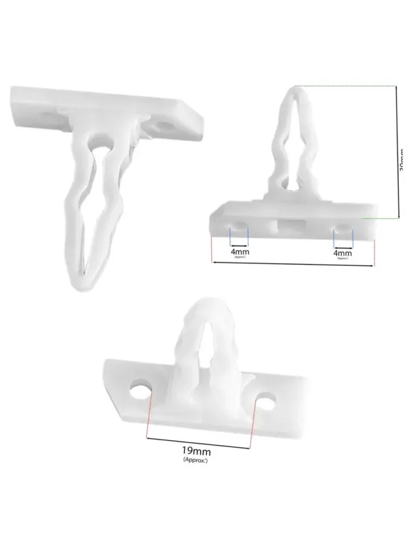 Montpellier Plastic Dryer Door Latch Pin for MTD30P MTDAD3P MVSD7W
