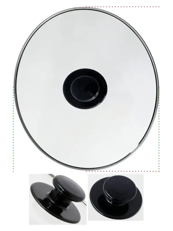 Morphy Richards 3.5L Slow Cooker Replacement Oval Glass Lid with Knob