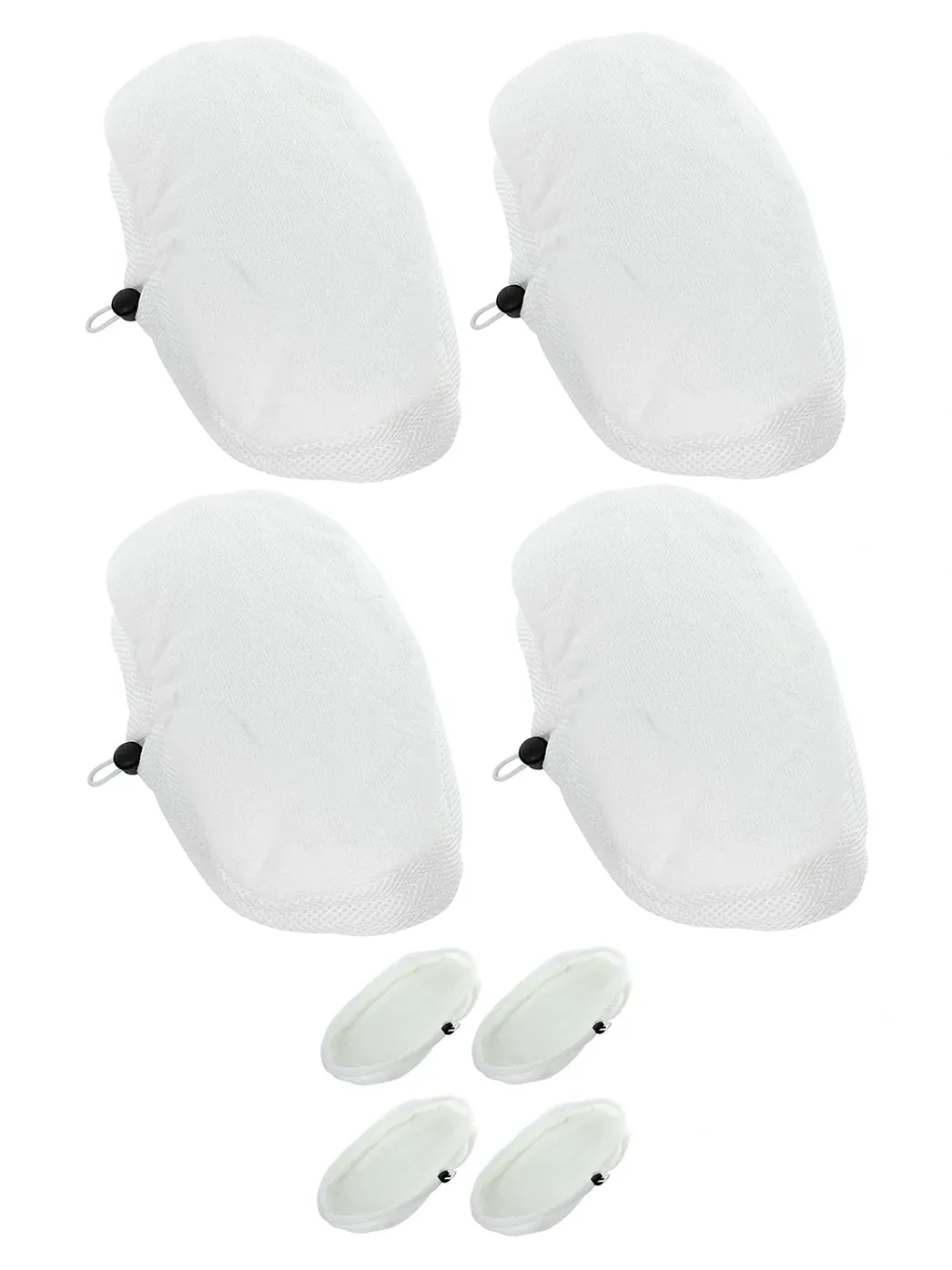 Morphy Richards 70495 Cloth Pads – Hard Floor Cleaning, Pack of 4