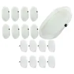 Morphy Richards 70495 Hard Floor Pads – 8 Pack for 2-in-1 Steam Mop