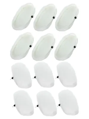 Morphy Richards 70495 Hard Floor Pads for 2‑in‑1 Steam Mop – Pack of 6