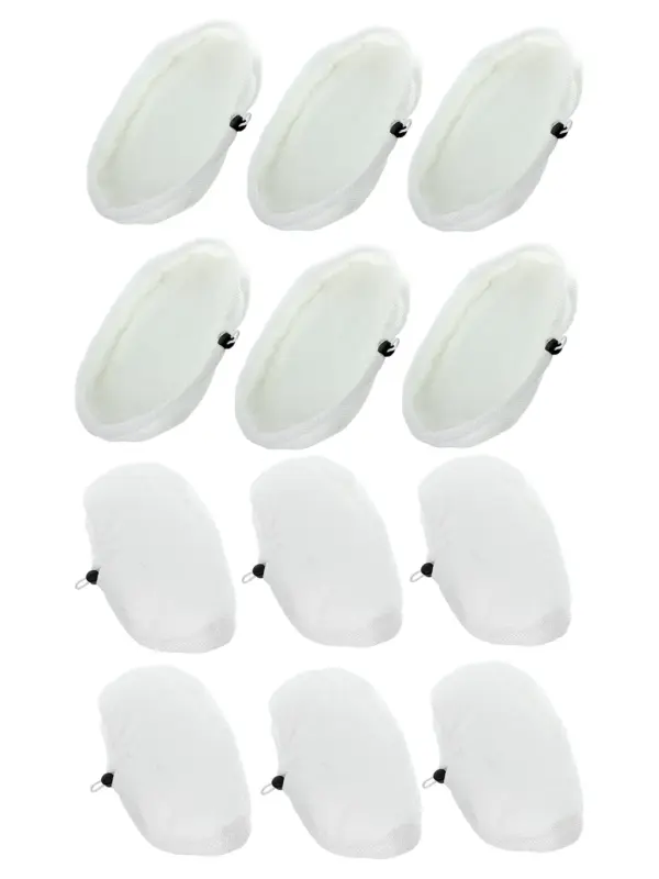 Morphy Richards 70495 Hard Floor Pads for 2‑in‑1 Steam Mop – Pack of 6