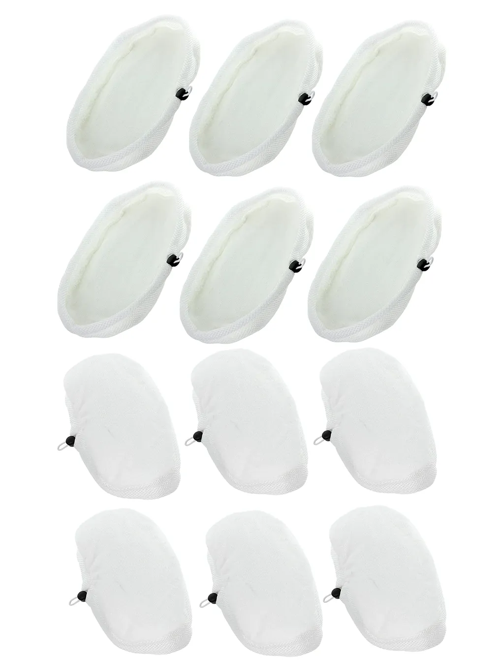 Morphy Richards 70495 Hard Floor Pads for 2‑in‑1 Steam Mop – Pack of 6