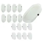 Morphy Richards 720022 Hard Floor Pads – 8 Pack for 12‑in‑1 Steam Mop
