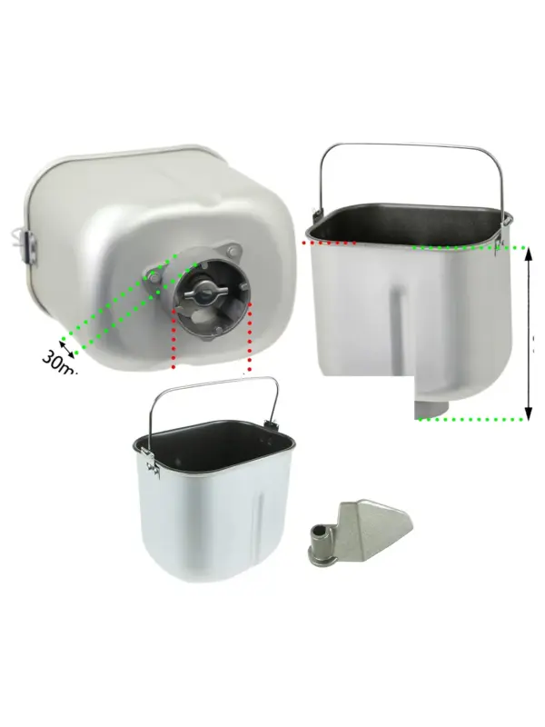 Morphy Richards Breadmaker Baking Pan & Kneading Blade