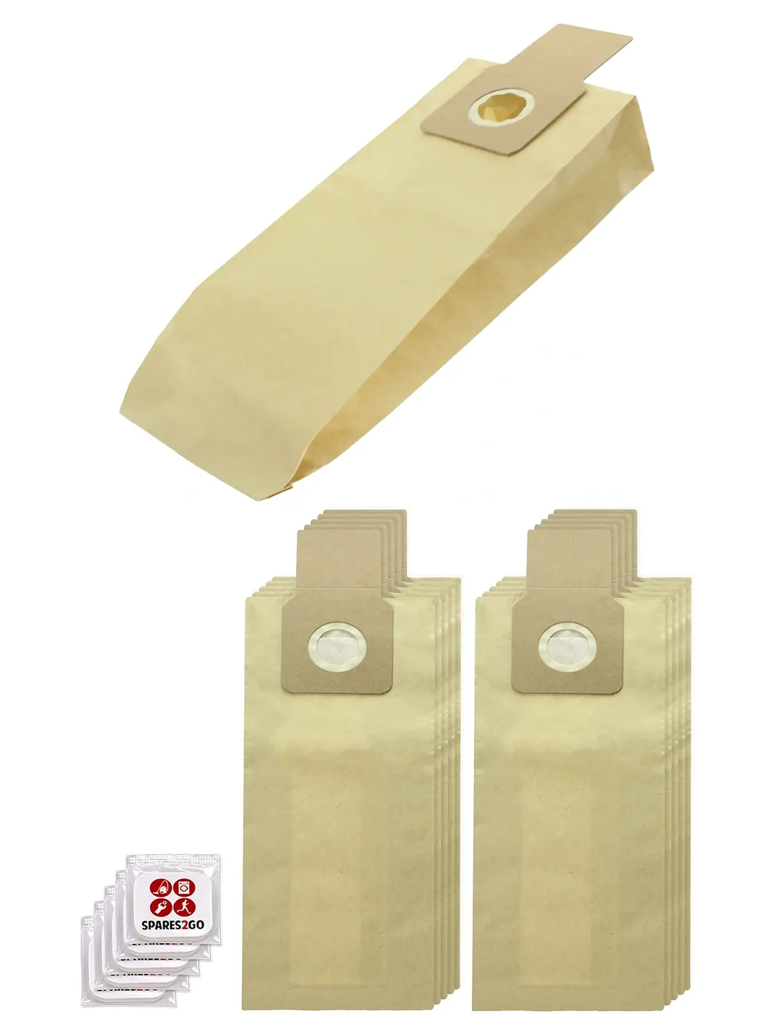 Morphy Richards Double-Wall Vacuum Dust Bags 5 Pack + 5 Freshener Tabs