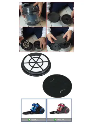 Morphy Richards Foam Filter Kit for Vacuum Models 980563 & 980571 Replacement