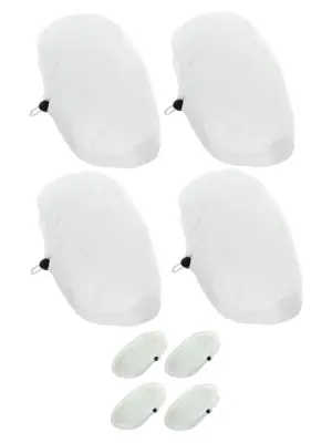 Morphy Richards Hard Floor Pads for 12-in-1 Steam Mop Pack of 4