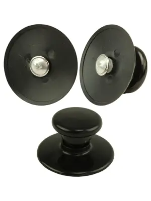 Morphy Richards Slow Cooker Glass Lid Knob & Skirt – Fits 3.5L & 6.5L