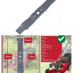 Mountfield 39 cm Metal Lawn Mower Blade for HP41/HP164/SP41/SP164