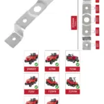 Mountfield Blade Support Bracket for 625M, 725M/VM & R25 Mowers