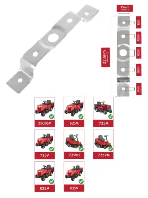 Mountfield Blade Support Bracket for 625M, 725M/VM & R25 Mowers
