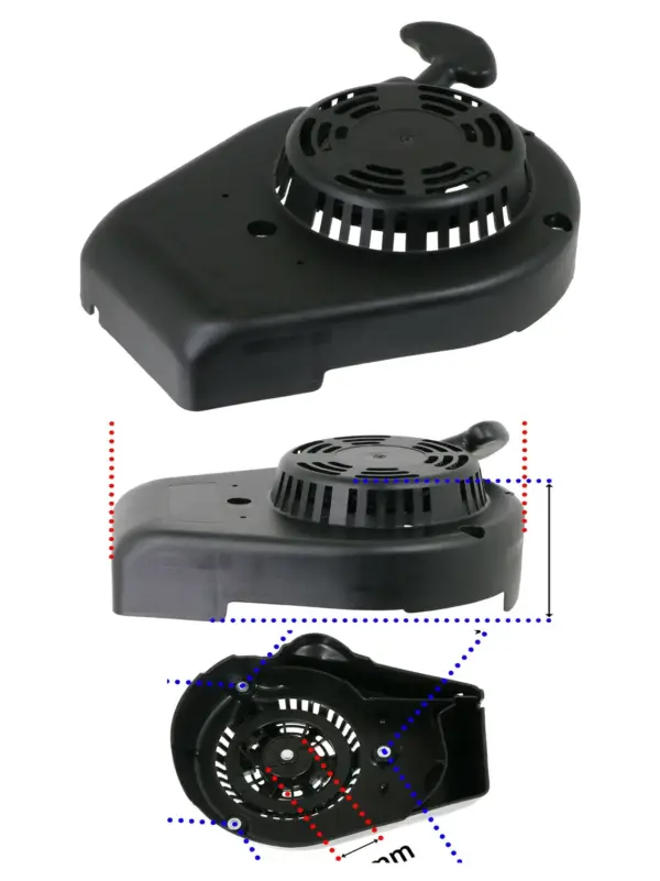 Mountfield Lawn Mower Recoil Starter 140-160cc OHV for RM45/RM55