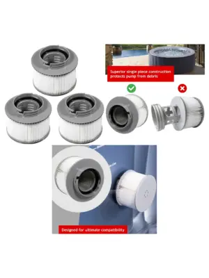 MSpa Hot Tub Filter Cartridge – 3 Pack for Exotic, Tuscany, Alpine