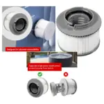 MSpa Hot Tub Filter Cartridge – Fits Exotic, Tuscany, Alpine, Nest